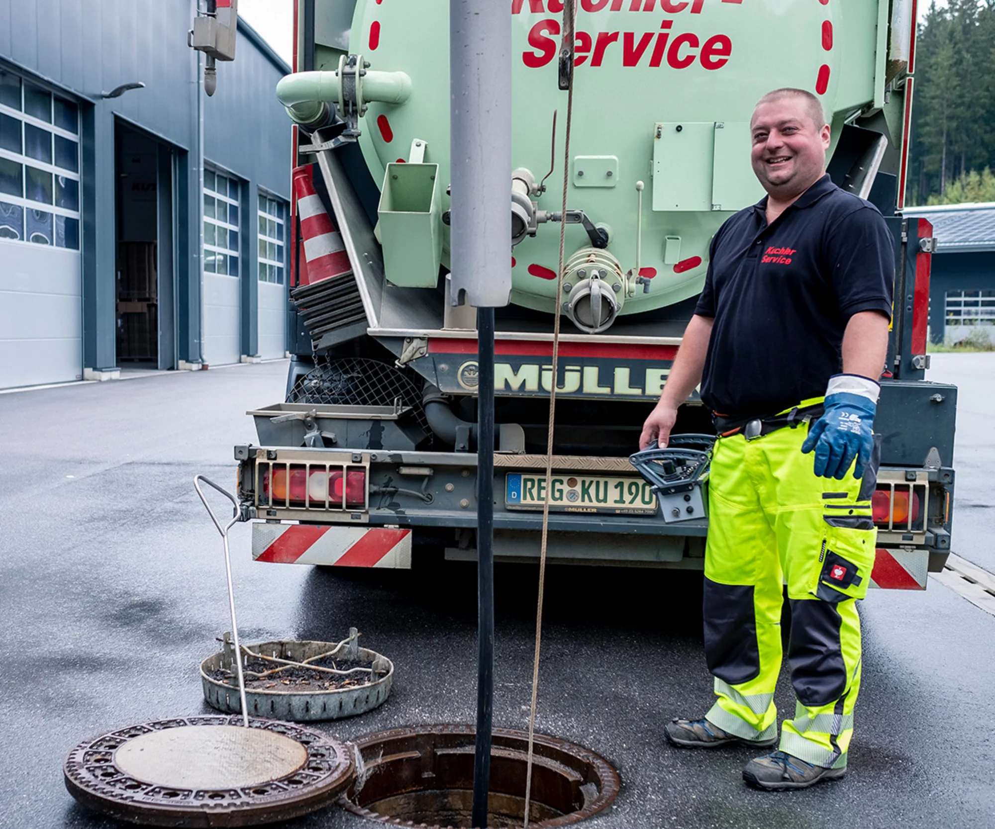 Kanalreinigung Salching mit moderner Technik